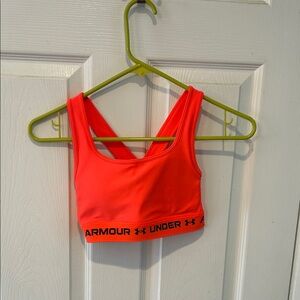Under Armour Bright Red Athletic Bra